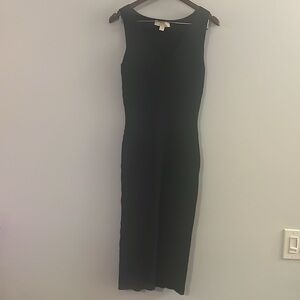 Michael Kors - Elegant Black long Sleeveless Dress size L